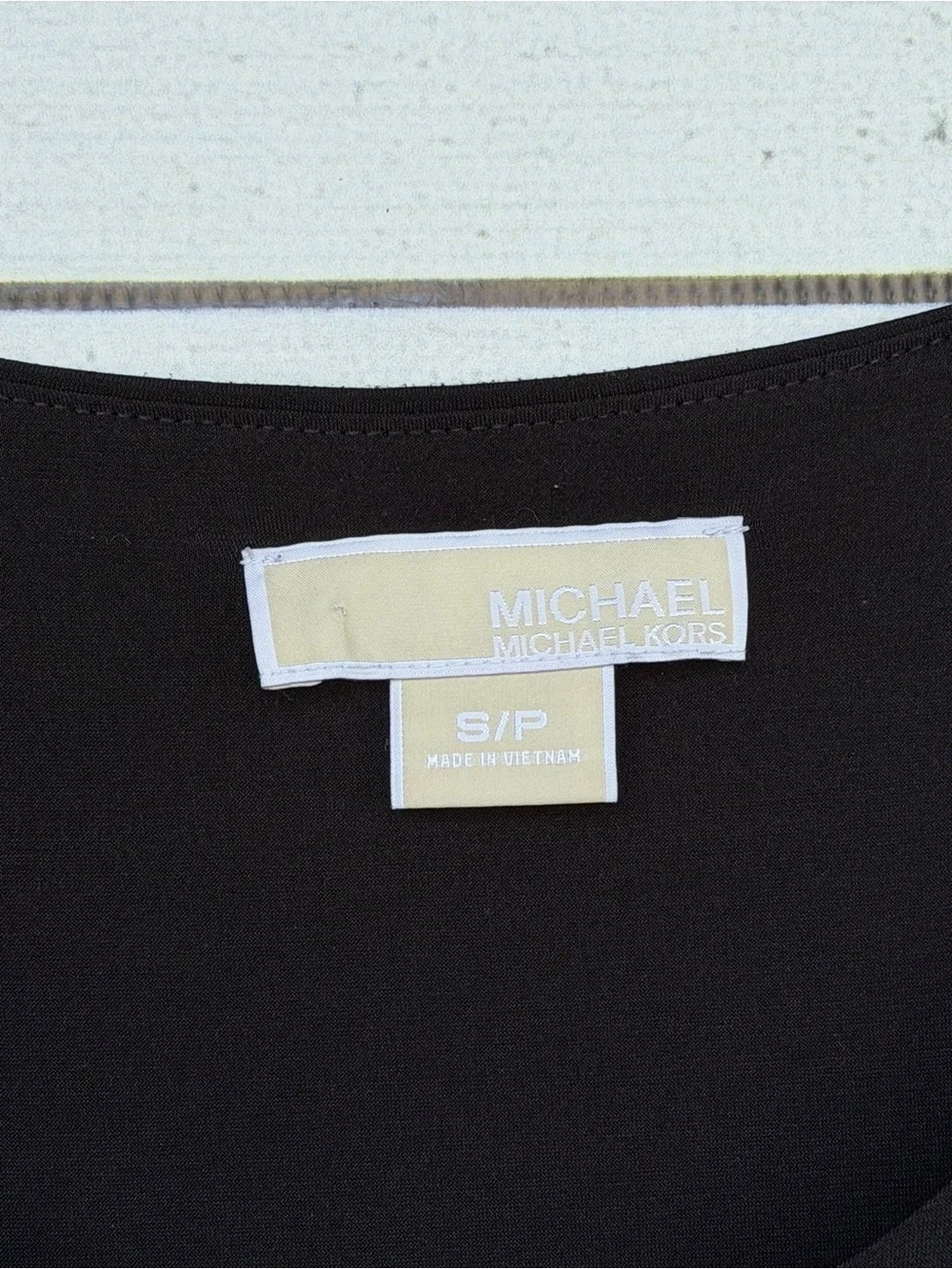 MICHAEL Michael Kors Empire Waist Knit Tank Mini Dress with Pockets - Size Small
